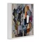 Stupell Industries Classical Abstract Collage Framed Giclee Wall Art Design by one1000paintings